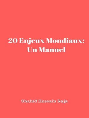 cover image of 20 Enjeux Mondiaux